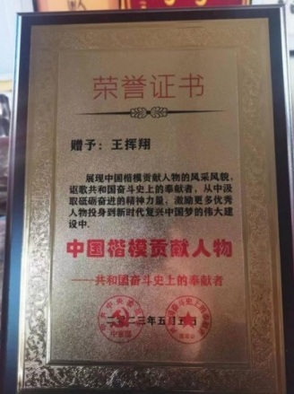 人民日报 特别报道  中国当代国学楷模—王挥翔